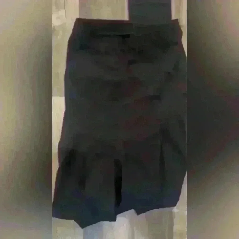 ASSETS RED HOT LABEL SPANX Women's Black Leggings with Leather Trim S petite - Picture 2 of 5